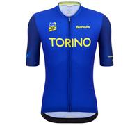 TOUR DE FRANCE Torino 2024 Kurzarmtrikot, für Herren|TOUR DE FRANCE Torino 2024 blu scuro