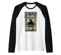 Tour dei Pink Floyd 1973 Il Lato Oscuro della Luna. Maglia con Maniche Raglan