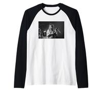 Tour dell'album degli Alice Cooper Snake Constrictor 1986 Maglia con Maniche Raglan