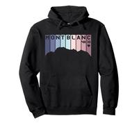 Tour Du Mont Blanc 4810 Montblanc Retro TMB Regali Escursionismo Felpa con Cappuccio