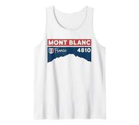 Tour du Mont Blanc 4810 TMB Francia Trekking Escursionismo Regalo Canotta