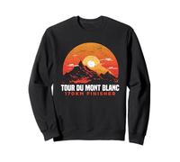 Tour Du Mont Blanc Finisher Chamonix Francia Escursionismo Souvenir Felpa