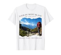 Tour Du Mont Blanc Grandi Escursioni d'Europa Escursioni Donna Uomo Maglietta