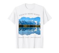 Tour Du Mont Blanc Grandi Escursioni d'Europa Escursioni Uomo Donna Maglietta