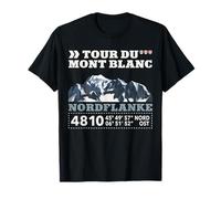 Tour Du Mont Blanc Montblanc Escursionismo in montagna TMB Finisher Maglietta