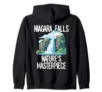 Tour estivo della Giornata della Terra, capolavoro della natura delle Cascate del Niagara Felpa con Cappuccio
