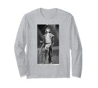 Tour Europeo dei Rolling Stones Mick Jagger Nero e Blu Maglia a Manica