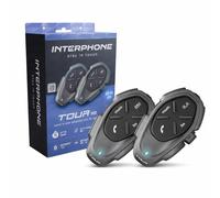 TOUR HD Doppio Interfono Casco Moto Auricolari Stereo Alta Fedeltà 40mm 4