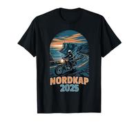 Tour in Moto del Capo Nord 2025 - Norvegia Viaggio in Moto Maglietta