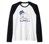 Tour Manager Moglie Marito Regalo Forte Donna Tee Maglia con Maniche Raglan
