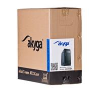Tour midi ATX Akyga AK995BK - Nero - Senza alimentatore - USB-Audio