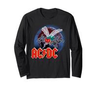 Tour Mondiale AC/DC Fly On The Wall 1985 Maglia a Manica