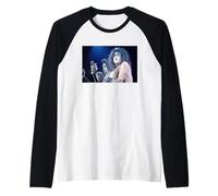 Tour Mondiale dei Kiss Paul Stanley e Gene Simmons Alive 1996 Maglia con Maniche Raglan