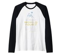 Tour Mondiale dei Pink Floyd 87 Ottawa Montreal New York Maglia con Maniche Raglan