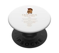 Tour mondiale di Ulisse - Mitologia epica greca antica PopSockets PopGrip Adesivo