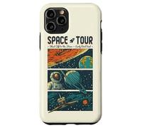 Tour spaziale Futuro multiplanetario del pianeta Terra Custodia per iPhone 11 Pro