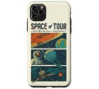 Tour spaziale Futuro multiplanetario del pianeta Terra Custodia per iPhone 11 Pro Max