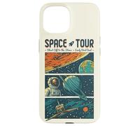 Tour spaziale Futuro multiplanetario del pianeta Terra Custodia per iPhone 15