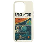 Tour spaziale Futuro multiplanetario del pianeta Terra Custodia per iPhone 15 Pro Max