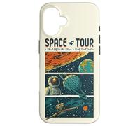 Tour spaziale Futuro multiplanetario del pianeta Terra Custodia per iPhone 16