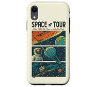 Tour spaziale Futuro multiplanetario del pianeta Terra Custodia per iPhone XR