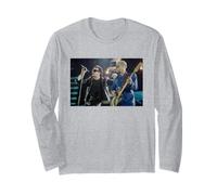 Tour televisivo degli U2 Live Bono e Adam Clayton Zoo 1993 Maglia a Manica