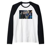 Tour televisivo degli U2 Live Bono e Adam Clayton Zoo 1993 Maglia con Maniche Raglan
