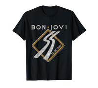 Tour Ufficiale Bon Jovi Slippery When Wet 1987 Maglietta