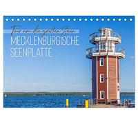 Tour um die großen Seen der Mecklenburgischen Seenplatte (Tischkalender 2026 DIN A5 quer), CALVENDO Monatskalender: Wandern an Ufern und durch Ortschaften