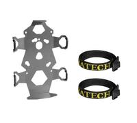 Touratech Cinghie Piastra Adattatore Zega Pro/mundo Per Supporto Bottiglia 2l