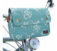 Tourbn TOURBON - Borsa da manubrio in tela impermeabile, motivo floreale