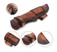 TOURBON 2-in-1 coltello lama fissa cinghia guaina aste avviamento antincendio...