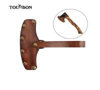 TOURBON 4" Ascia in Pelle Lama Shealth Taglio Tool Cover Cinghia Regolabile C...