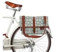 TOURBON Borsa da bicicletta da donna, impermeabile, in tela, borsa per portapacchi posteriore, per ciclismo, viaggi