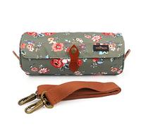 TOURBON Borsa da Bicicletta per Manubrio Anteriore Impermeabile - Borsa Portaoggetti con Tasche per Utensili - Motivo Floreale