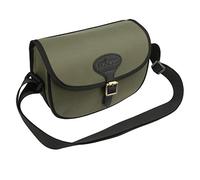 TOURBON Borsa da caccia in nylon per caccia e fucile da caccia con guscio porta munizioni 100+ borsa a tracolla per munizioni, Verde, Medium