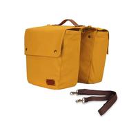 TOURBON - Borsa impermeabile in tela per bicicletta, con doppio avvolgimento, per sedile posteriore (kaki)