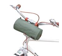 TOURBON Borsa per Manubrio Bici Impermeabile in Tela Borsa da Manubrio Anteriore per Ciclismo con Tracolla