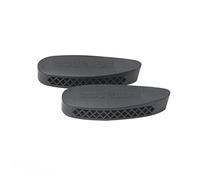 Tourbon - Cuscinetto per calcio in silicone per fucile, con estensione (nero; confezione da 2)