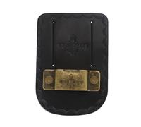 Tourbon - Custodia per Metro Da 3-10 M per Cintura in Pelle (Nero)