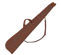 TOURBON Custodia vintage per fucile da caccia in vera pelle, 137,2 cm, borsa per fucile da caccia (137,2 cm)