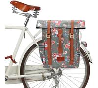 TOURBON - Zaino impermeabile in tela per bicicletta e computer portatile, zaino da viaggio per la scuola, per viaggi all'aperto