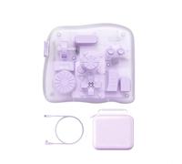 TourBox Elite Plus - Controller creativo tutto in uno, tastiera Bluetooth per editing video, foto e grading, illustrazione, funziona con Procreate, Adobe e DaVinci, borsa per cavi inclusa (Aurora