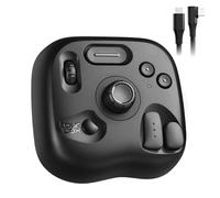 TourBox Lite - Tastiera di Editing Compatta, Pad Macro per Artisti, Controller Creativo con Software Personalizzabile, Compatibile con Photoshop, CSP, Krita - Versione Cablata