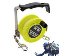 Touret de corde - 90 metri avvolgitore de corde in nylon resistente - Touret Paracord - per spiaggia sotto-donne uomini Immersione libera Caccia sottobarca all'aperto