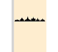 tourist attraction: Hardcover notebook | 6*9 | 120 pages | Lined | Top right corner has a space for date