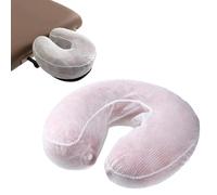 TourKing 50 coperture usa e getta per il viso, 36 x 33 cm, in tessuto non tessuto, elasticizzate, per massaggi, igieniche e traspiranti, per tavoli da massaggio, spa di bellezza, sedie da salone di