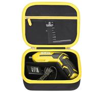 Tourmate Custodia rigida da viaggio per avvitatore a batteria ricaricabile SKIL 4V SD561802 - Borsa protettiva per il trasporto (solo custodia) (nero e giallo)