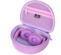 Tourmate Custodia rigida da viaggio per cuffie auricolari wireless Philips K4206 per bambini/cuffie auricolari iClever HS19/cuffie on-ear RORSOU