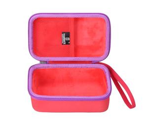 Tourmate Custodia rigida di ricambio per Winning Moves RACK-O, retro pacchetto gioco di carte (solo custodia) (rosso + viola)